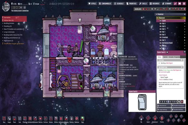 Exploits: Breaking Oxygen not Included