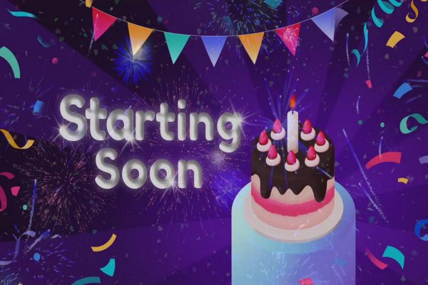 Birthday Stream. Getting ready to launch the show. Just some games and some “remember when” talk.