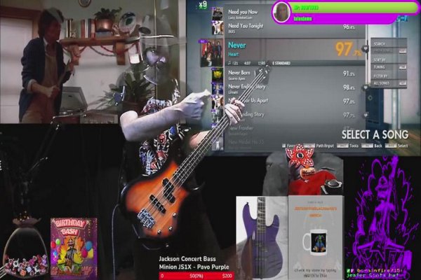 Marbles and rocksmith tonight^^18+ for language.