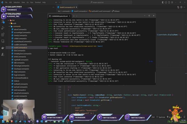 Morning Code: It’s Release day! Come watch as we get ready to release the new Stream Assist Bot