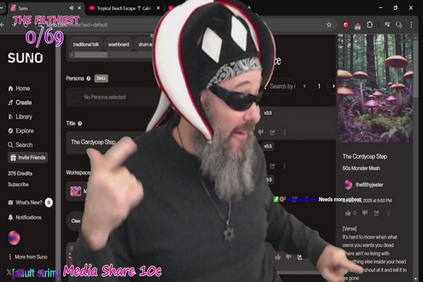 DO THE THE CORDYCEP STEP!!! LIVE NOW!! TYPE, “!cashmein” IN CHAT TO RECEIVE A FREE GIFT!!!